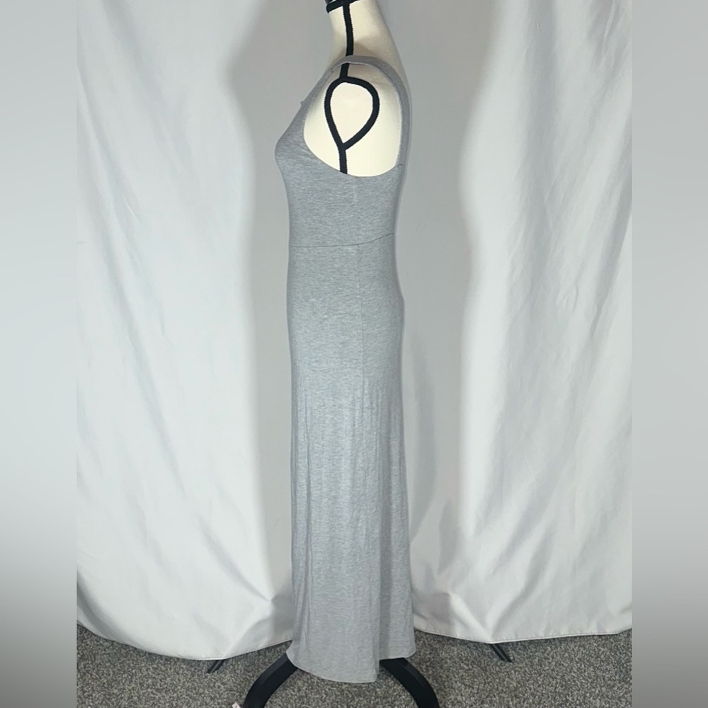 Athleta • Women’s Heather Gray Sleeveless Santorini Midi Dress Sz XS Casual - Picture 4 of 14